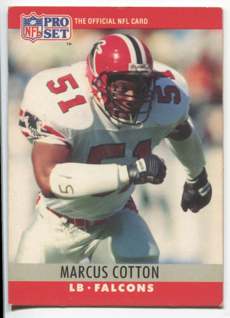 NFL 1990 Pro Set - #33 Marcus Cotton Excellent