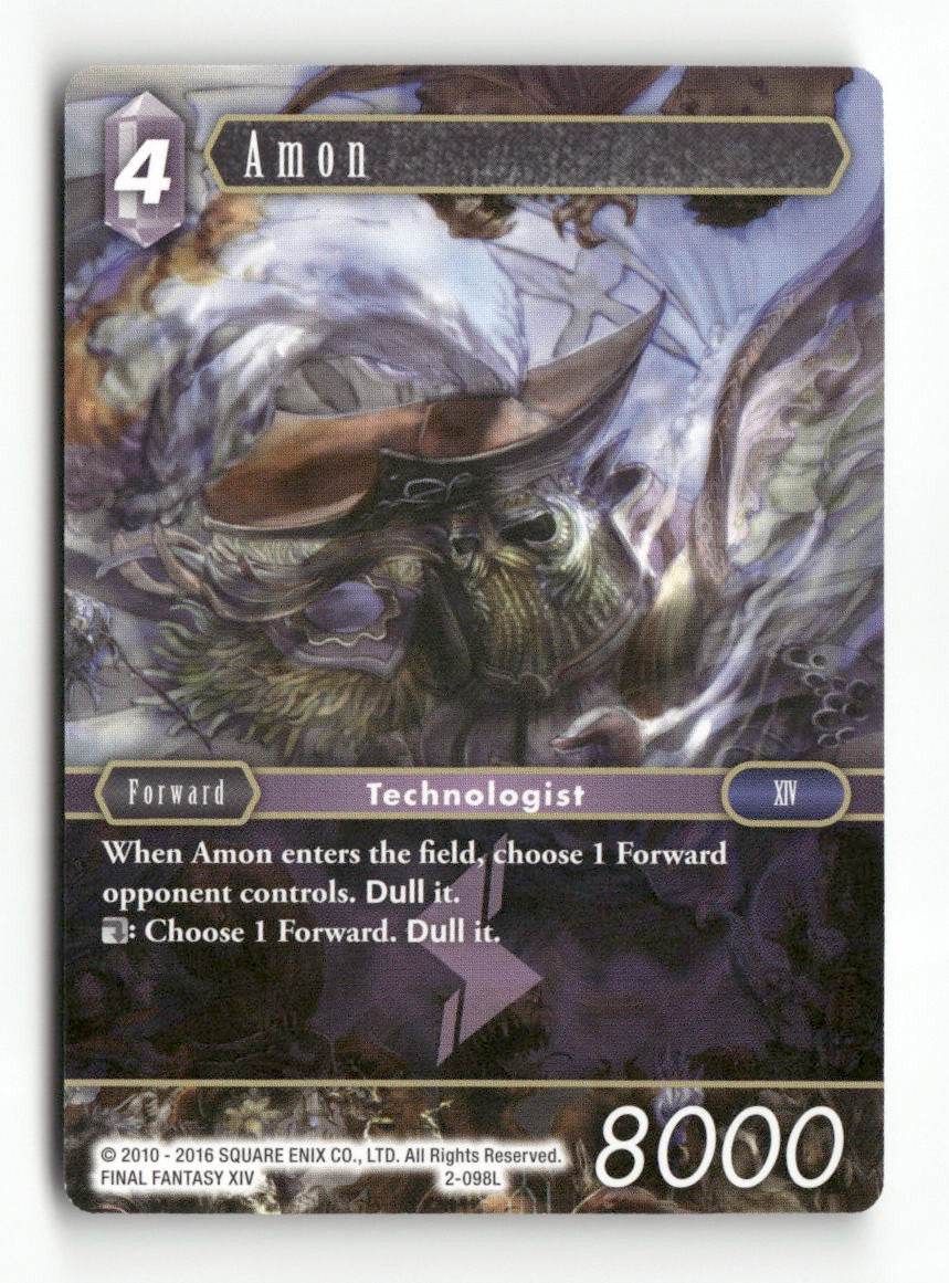 Amon 2-098L Legend Opus II Final Fantasy Near Mint