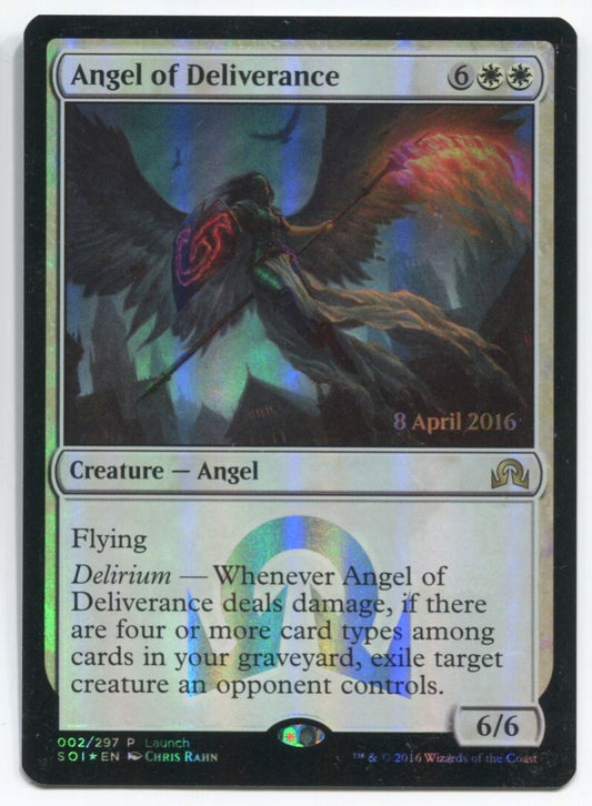 MTG Magic SOI Angel of Deliverance 8 April 2016 Foil #2 Near Mint