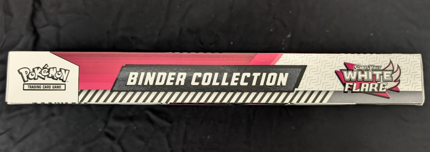 Pokemon SEALED UNOPENED Binder Collection White Flare