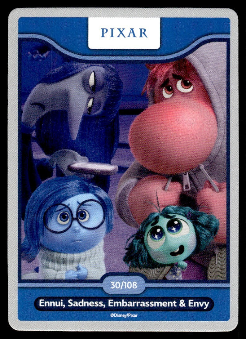 Worlds of Wonder Pixar Ennui, Sadness, Embarrassment & Envy #30 Near Mint