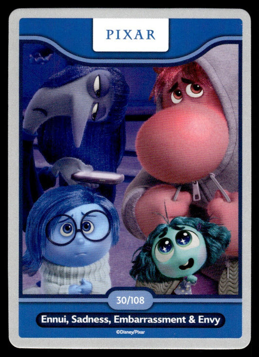 Worlds of Wonder Pixar Ennui, Sadness, Embarrassment & Envy #30 Near Mint