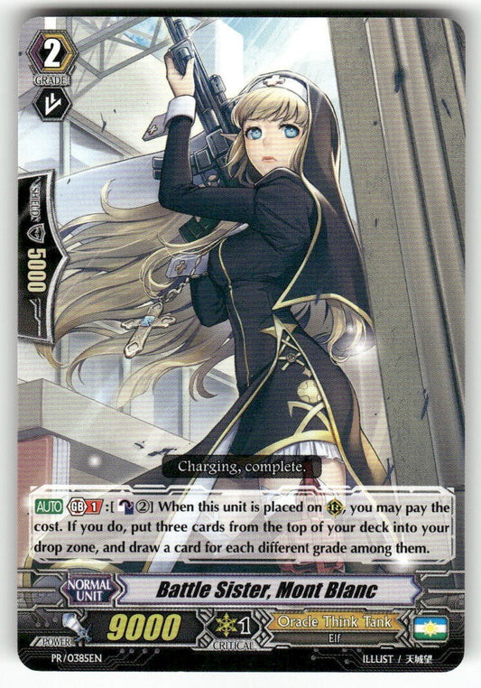 Cardfight Vanguard Battle Sister, Mont Blanc #PR/0385EN PR