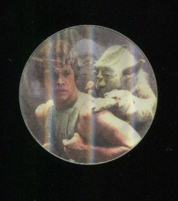 Tazo Star Wars Jedi Master Yoda & Luke Skywalker #96