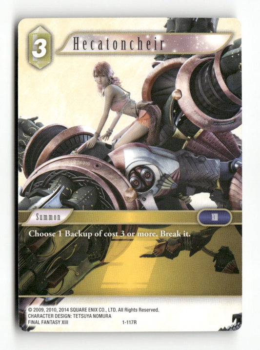 Hecatoncheir 1-117R Rare Opus I Final Fantasy Near Mint