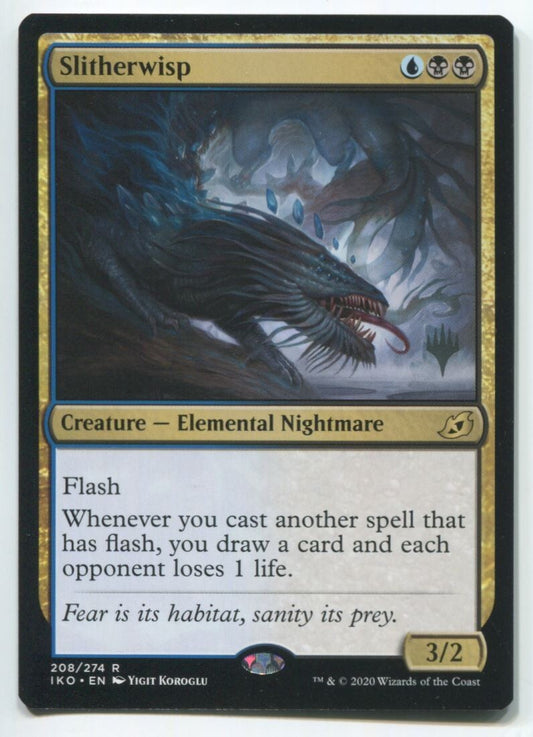 MTG Magic IKO Slitherwisp #208 Near Mint