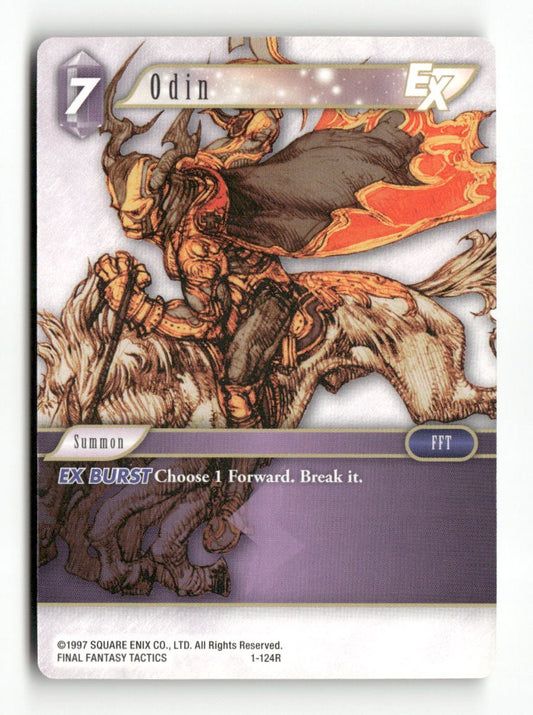 Odin EX 1-124R Rare Opus I Final Fantasy Near Mint