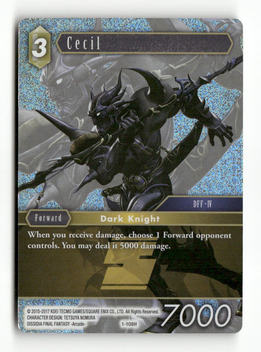Cecil - (Alternate Art Promo) PR-010/1-108H FF Promo Cards Final Fantasy Foil NM