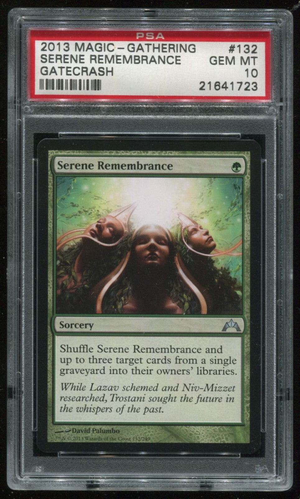 MTG Magic 2013 Gatecrash Serene Remembrance #132 PSA 10 Gem Mint