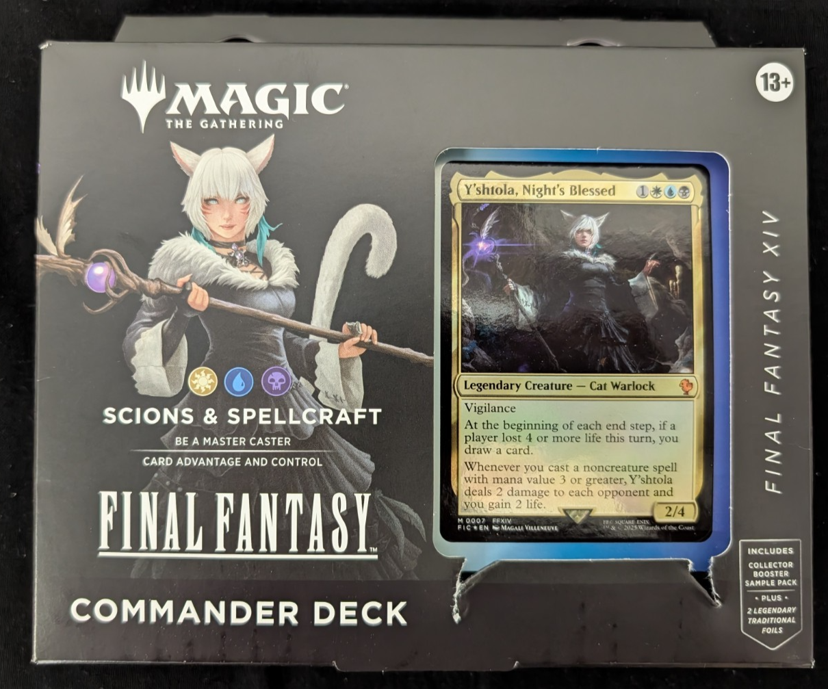 MTG Magic The Gathering Final Fantasy Commander Deck Bundle NEW SEALED