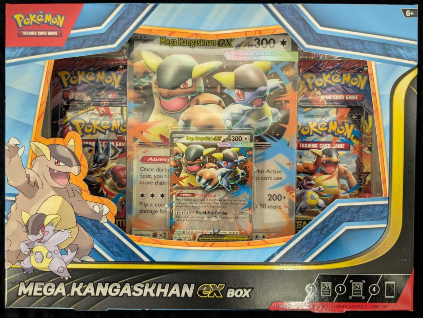 Mega Kangaskhan EX Box Pokemon TCG NEW SEALED
