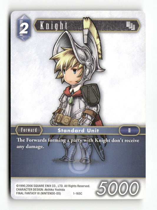 Knight (Ingus) 1-165C Common Opus I Final Fantasy Near Mint
