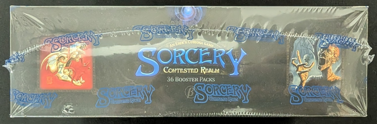 Sorcery Contested Realm TCG Beta SEALED Booster Box FROM CASE