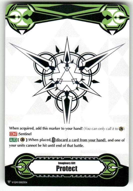 Cardfight Vanguard Imaginary Gift [Protect] #V-GM/0003EN Gift Marker