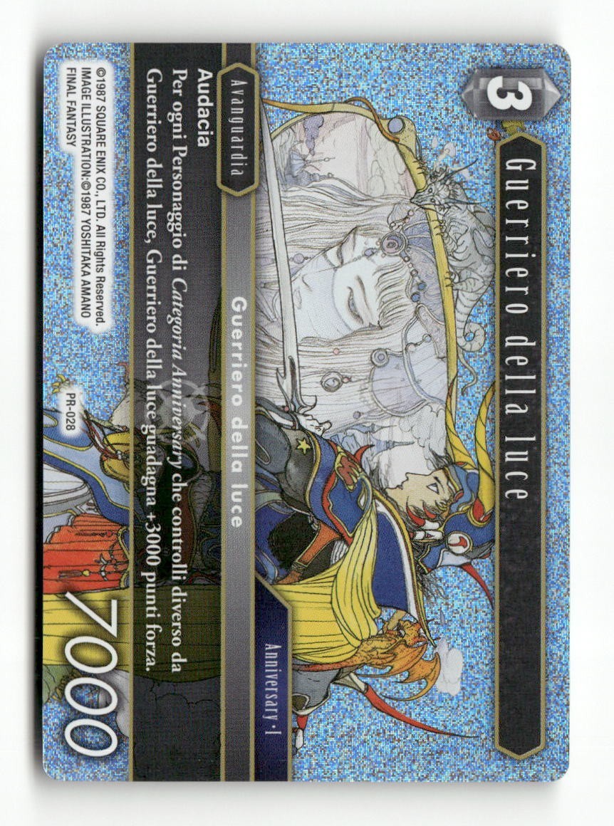 Warrior of Light PR-028 FF: Promo Cards Final Fantasy Foil NM ITALIAN