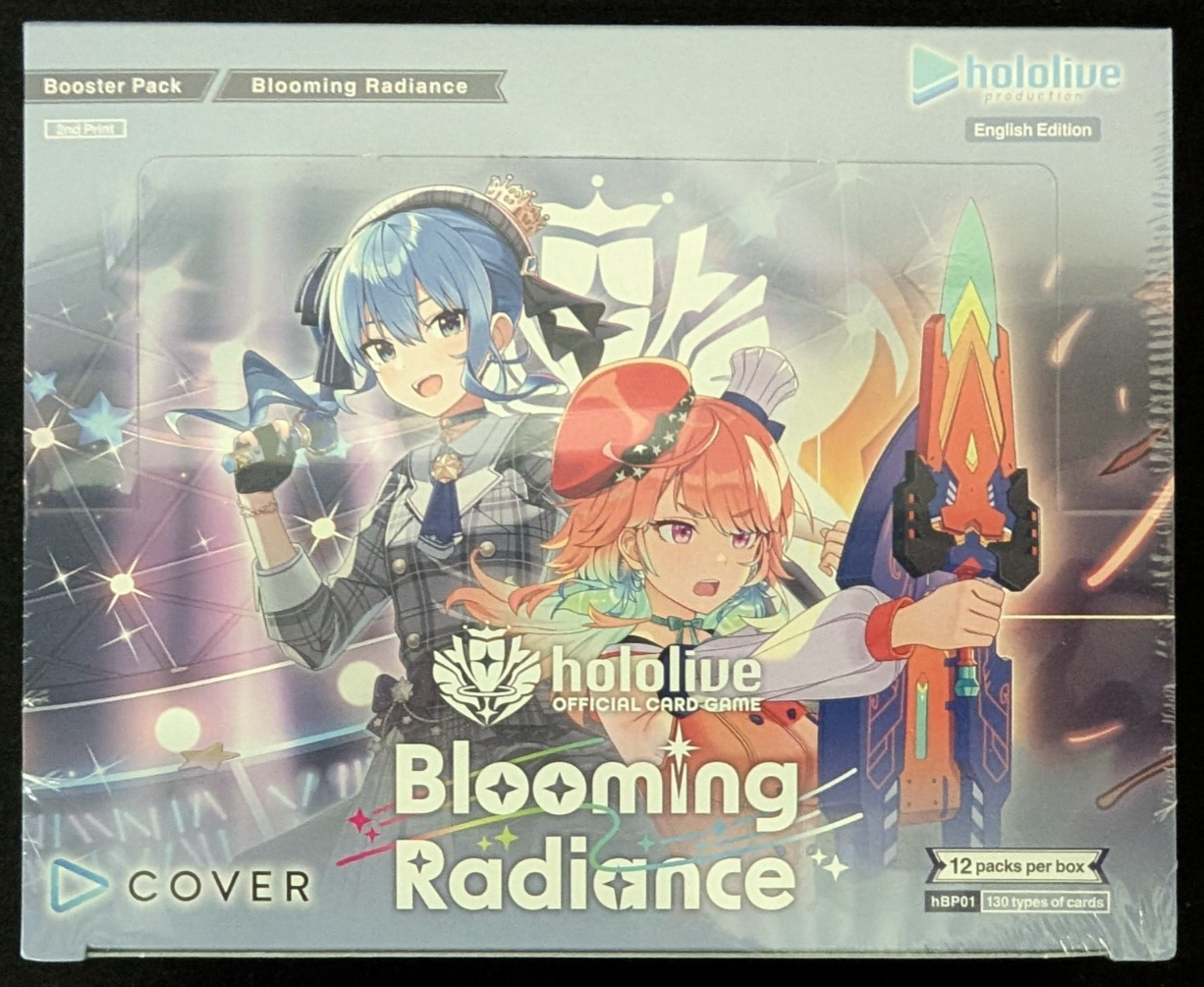 Blooming Radiance hBP01e Reprint Booster Box Hololive English TCG