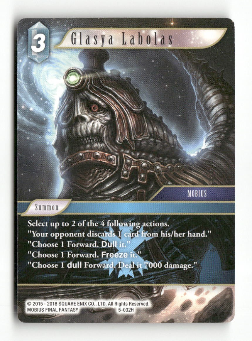 Glasya Labolas 5-032H Hero Opus V Final Fantasy Near Mint