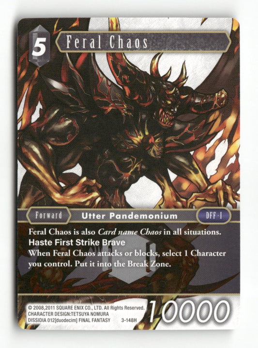 Feral Chaos 3-148H Hero Opus III Final Fantasy Near Mint
