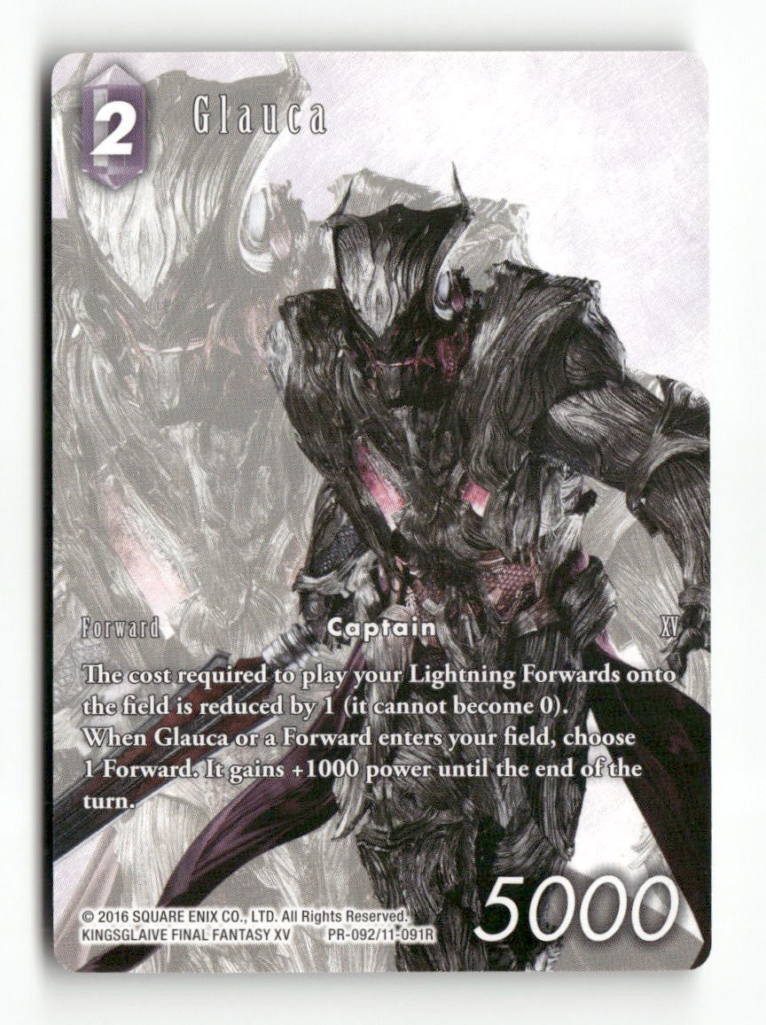 Glauca (Full Art) PR-092/11-091 Promo FF: Promo Cards Final Fantasy Near Mint