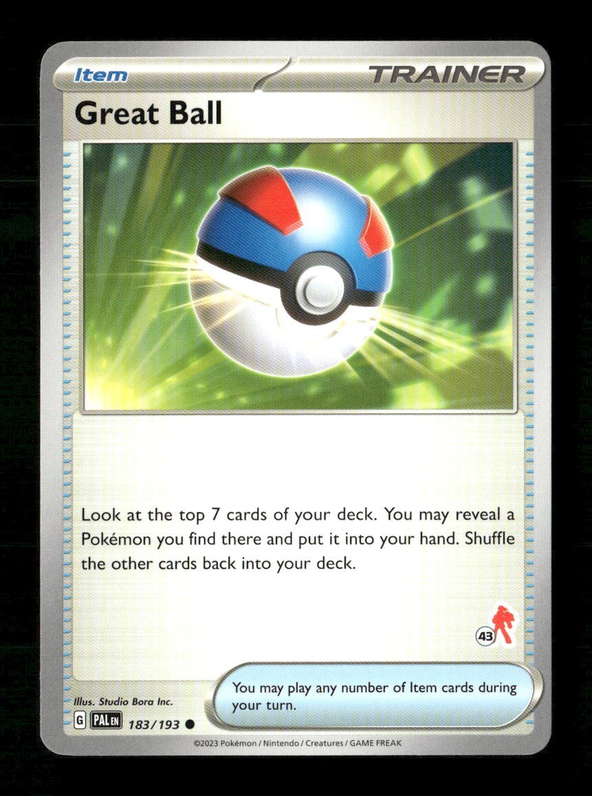 Great Ball 43 #183/193 Pokemon Battle Academy 2024