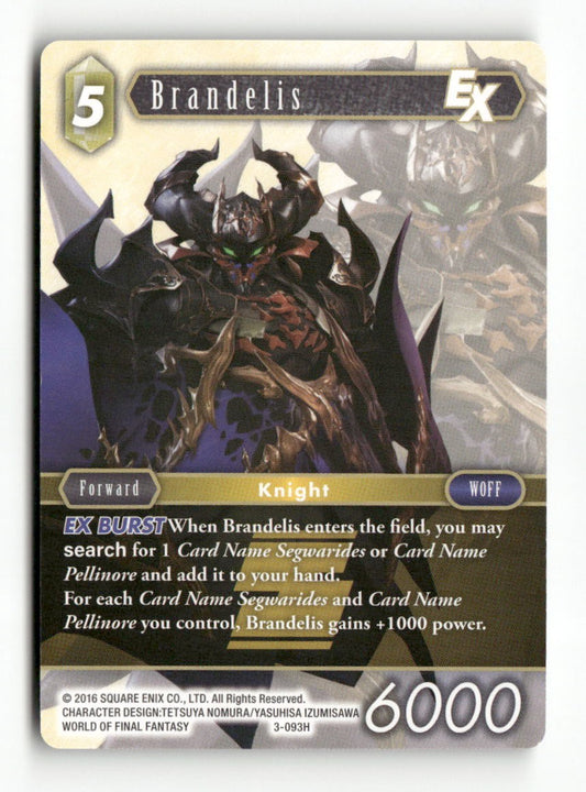 Brandelis EX 3-093H Hero Opus III Final Fantasy Near Mint