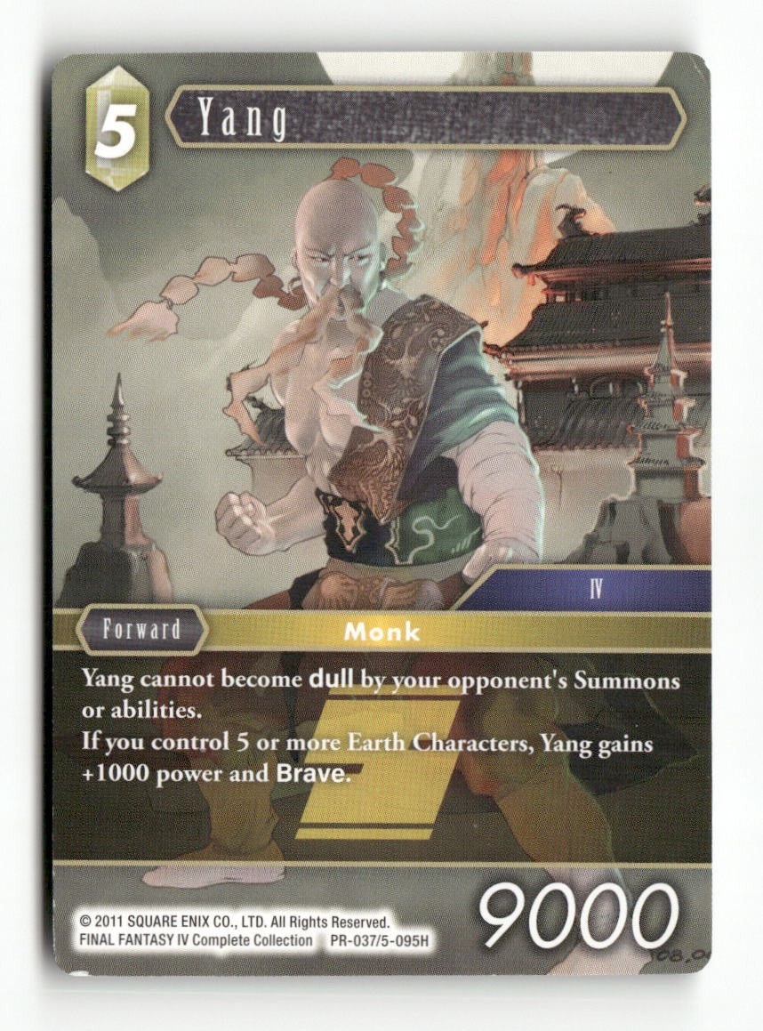 Yang PR-037/5-095H Promo FF: Promo Cards Final Fantasy Near Mint