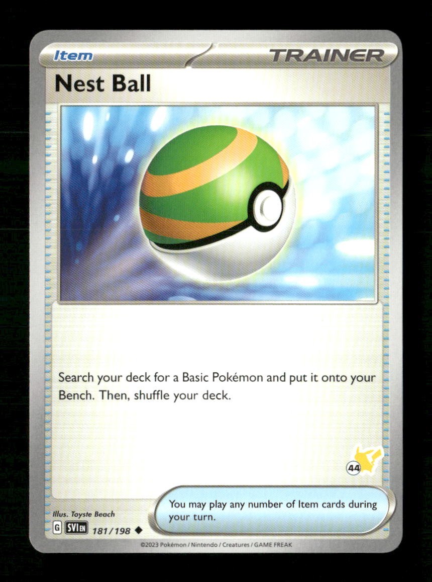 Nest Ball 44 #181/198 Pokemon Battle Academy 2024