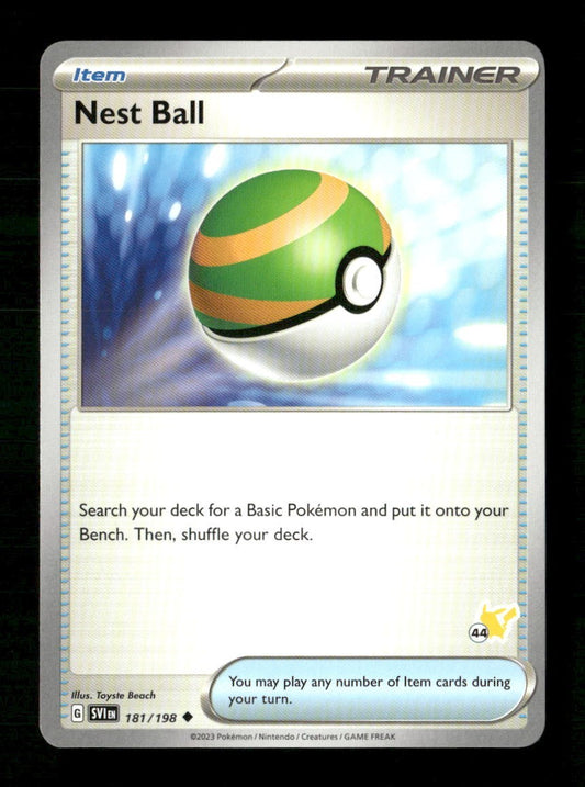 Nest Ball 44 #181/198 Pokemon Battle Academy 2024