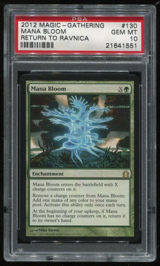MTG Magic 2012 Return To Ravnica Mana Bloom #130 PSA 10 Gem Mint