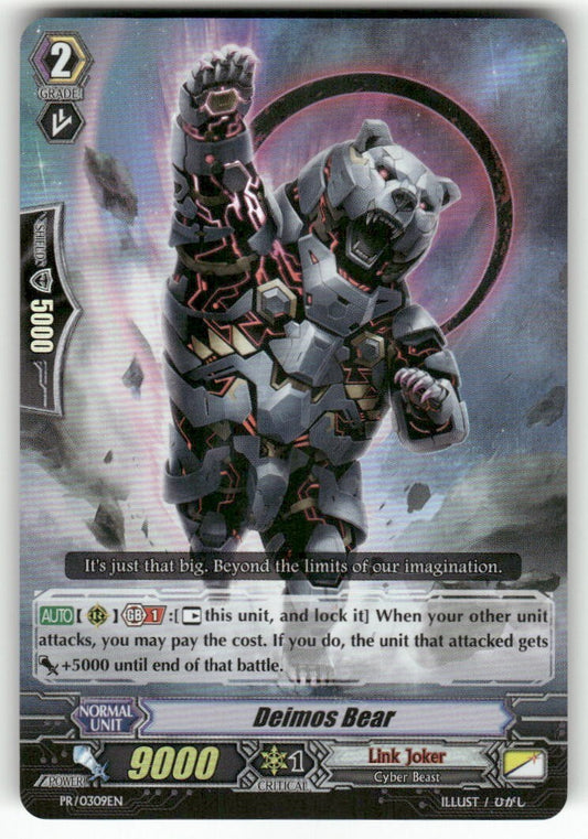 Cardfight Vanguard Deimos Bear #PR/0309EN PR