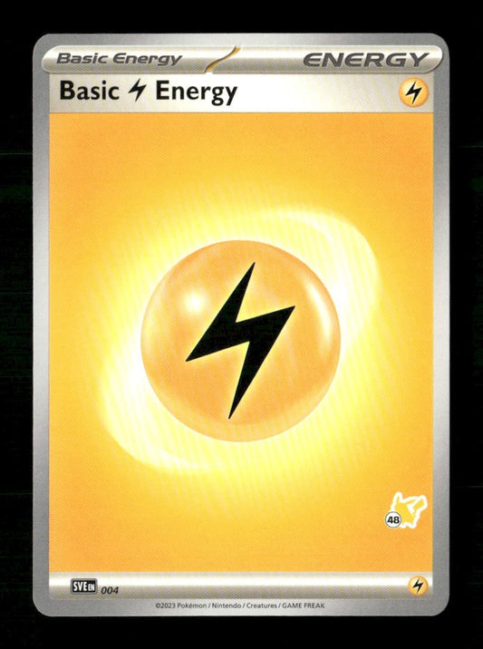 Basic Lightning Energy 48 #4 Pokemon Battle Academy 2024