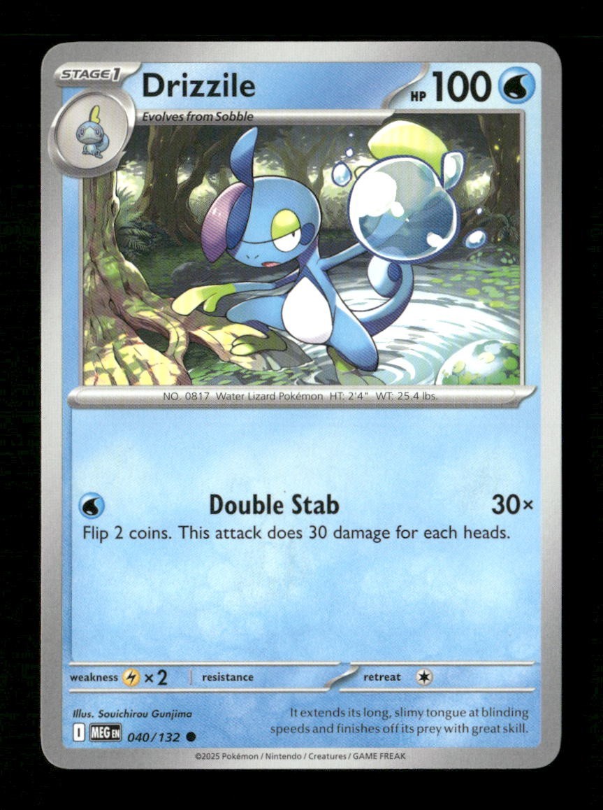 Drizzile #040/132 Normal Pokemon Mega Evolution