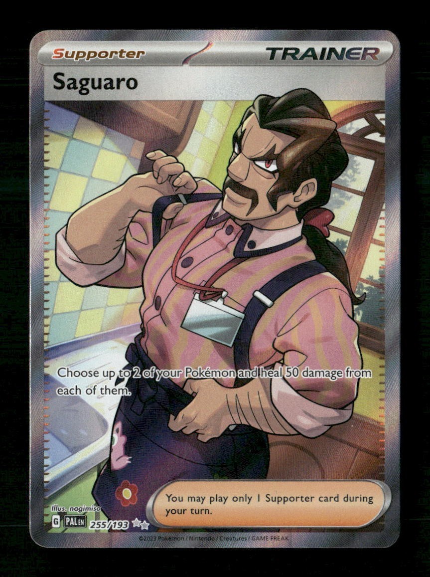 Saguaro #255 Paldea Evolved Saguaro Pokemon TCG