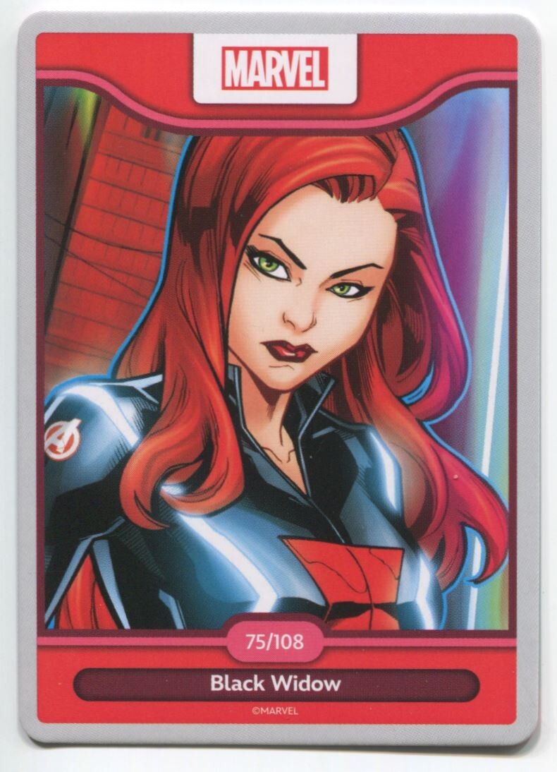 Worlds of Wonder Marvel Black Widow #75 Near Mint