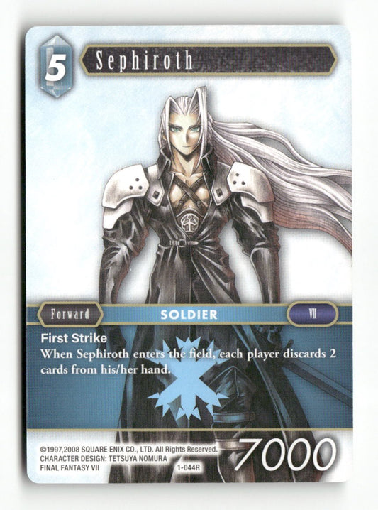 Sephiroth (Rare) 1-044R Rare Opus I Final Fantasy Near Mint