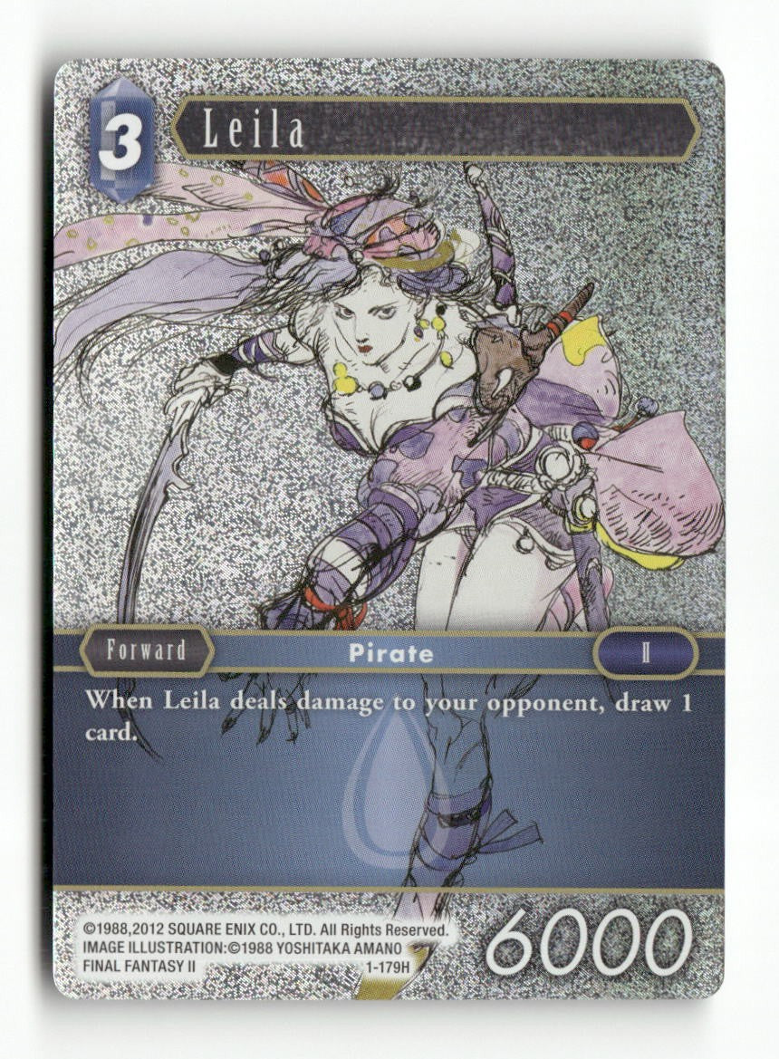 Leila 1-179H Hero Opus I Final Fantasy Foil Near Mint WAVE 1