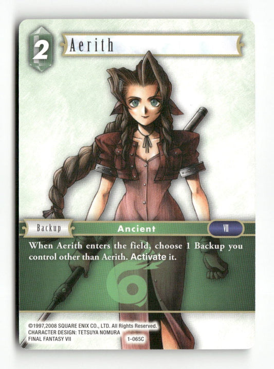 Aerith (Common) 1-065C Common Opus I Final Fantasy Near Mint