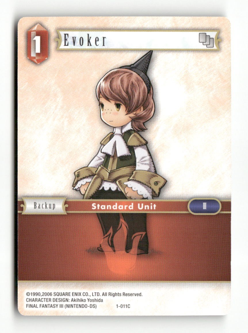 Evoker (Arc) - 1-011C 1-011C Common Opus I Final Fantasy Near Mint