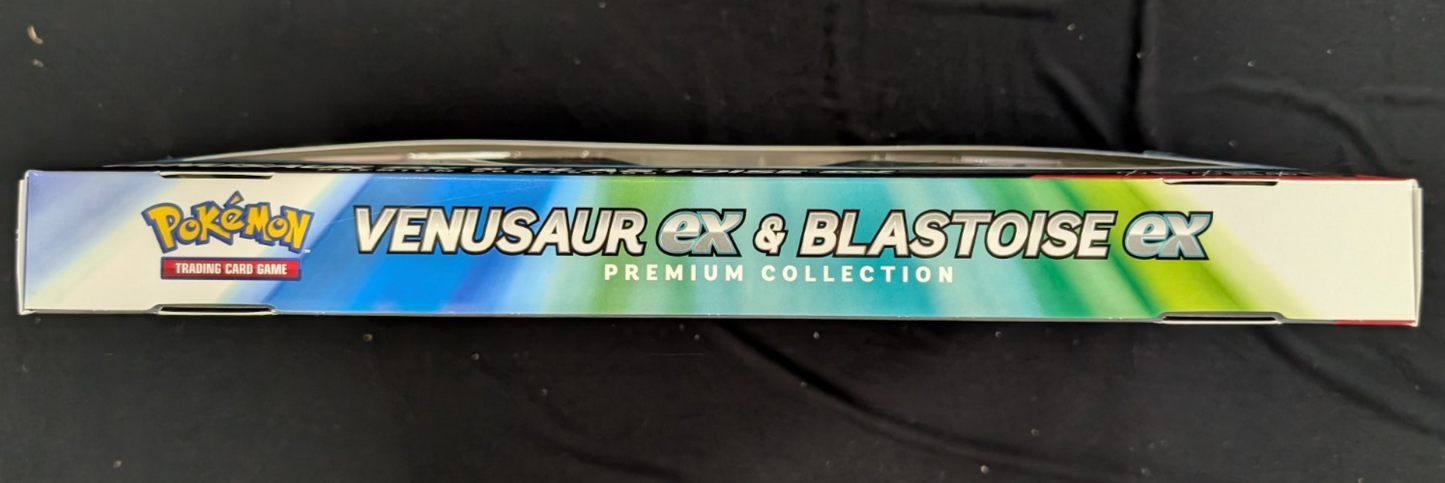 Venusaur EX & Blastoise EX Premium Collection Pokemon TCG NEW SEALED