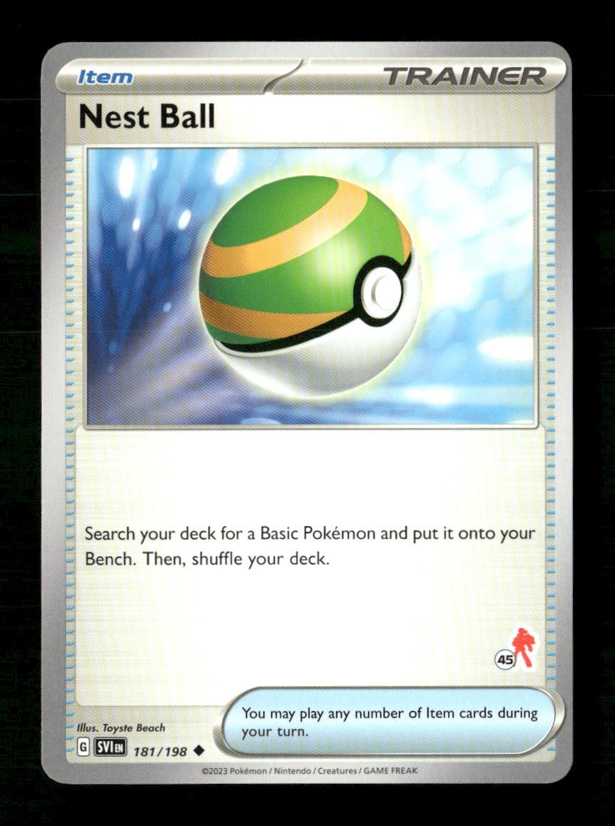 Nest Ball 45 #181/198 Pokemon Battle Academy 2024