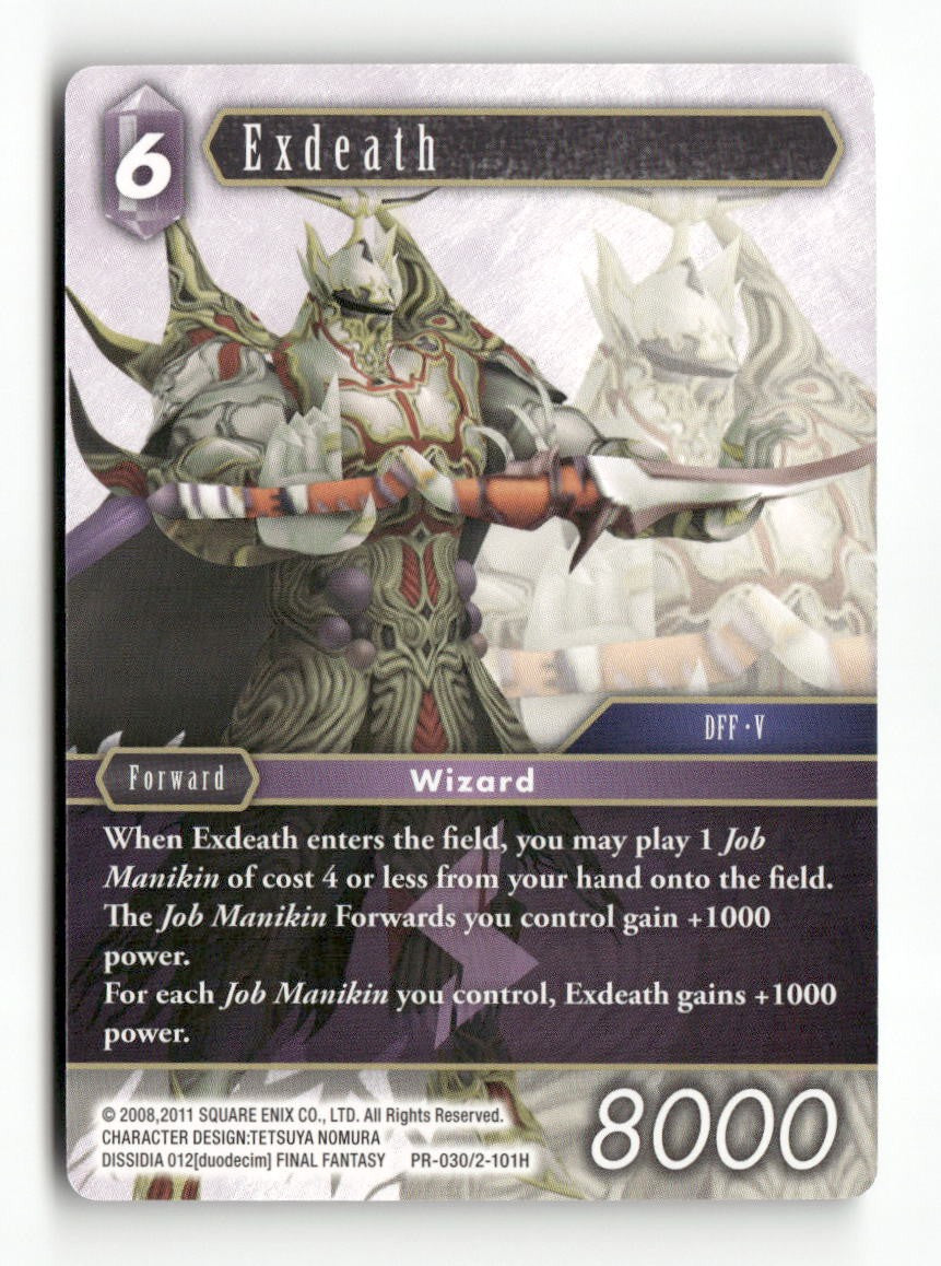 Exdeath PR-030/2-101H Promo FF: Promo Cards Final Fantasy Near Mint