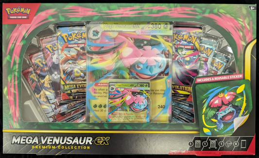 Mega Venusaur EX Premium Collection Pokemon TCG NEW SEALED