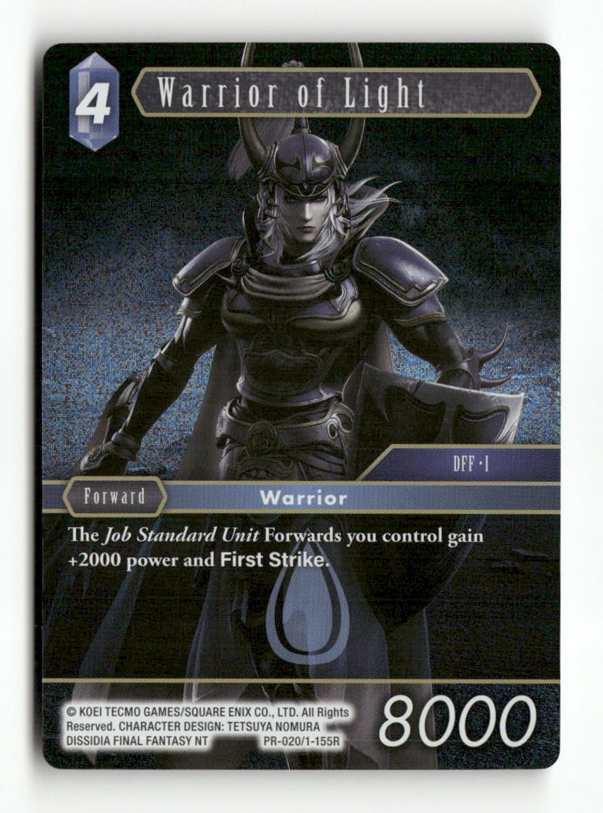 Final Fantasy PR-020 PR-021 PR-022 Dissidia FF NT TCG FF Promo Cards Near Mint