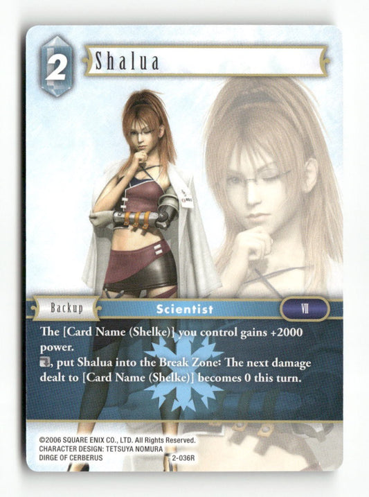 Shalua 2-036R Rare Opus II Final Fantasy Near Mint