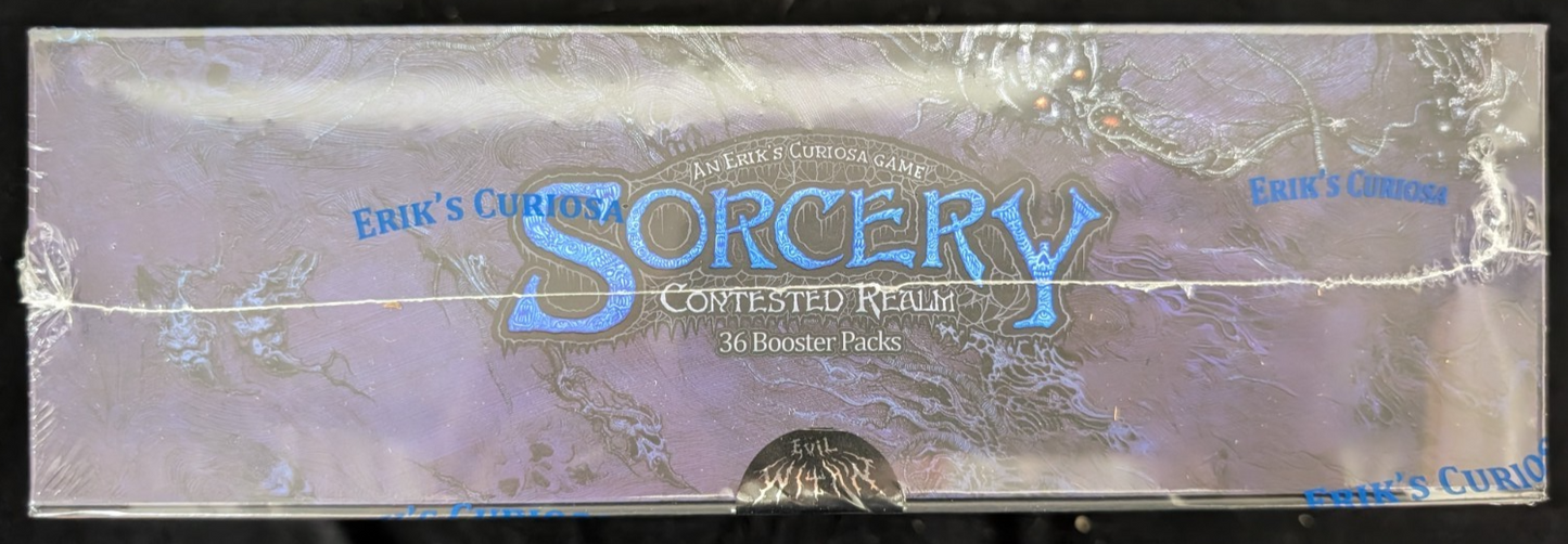 Sorcery Contested Realm TCG Gothic SEALED Booster Box FROM CASE