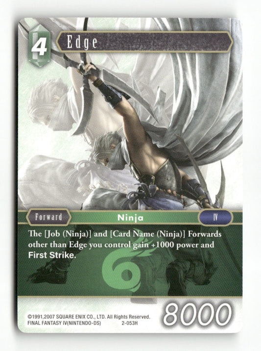 Edge (Hero) 2-053H Hero Opus II Final Fantasy Near Mint
