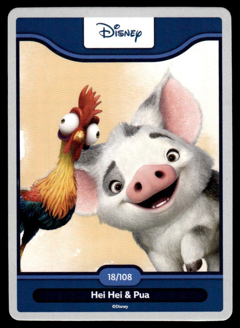 Worlds of Wonder Disney Hei Hei & Pua #18 Near Mint