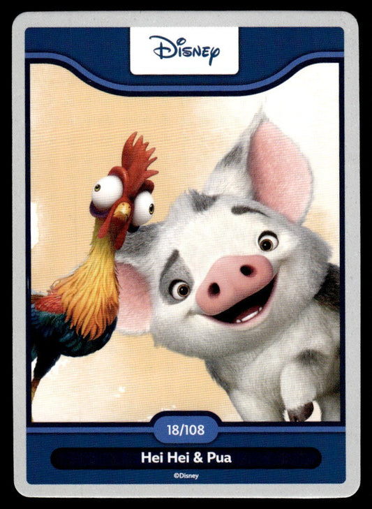 Worlds of Wonder Disney Hei Hei & Pua #18 Near Mint