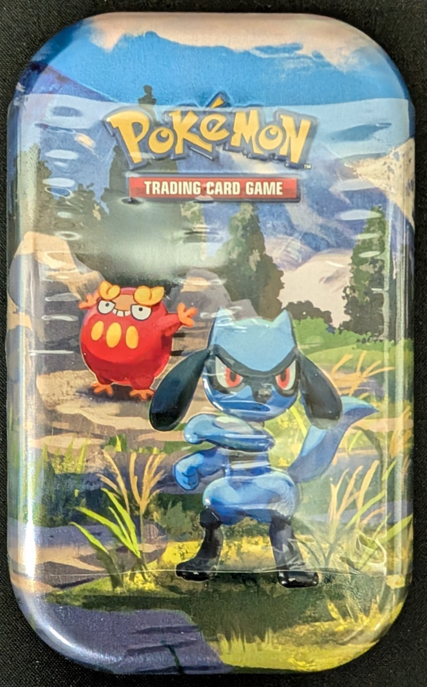 Mega Evolution Ascended Heroes Mini Tin Riolu & Darumaka Pokemon TCG NEW SEALED