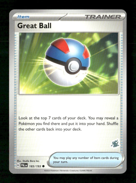 Great Ball Darkrai Deck #183/193 Pokemon Battle Academy 2024